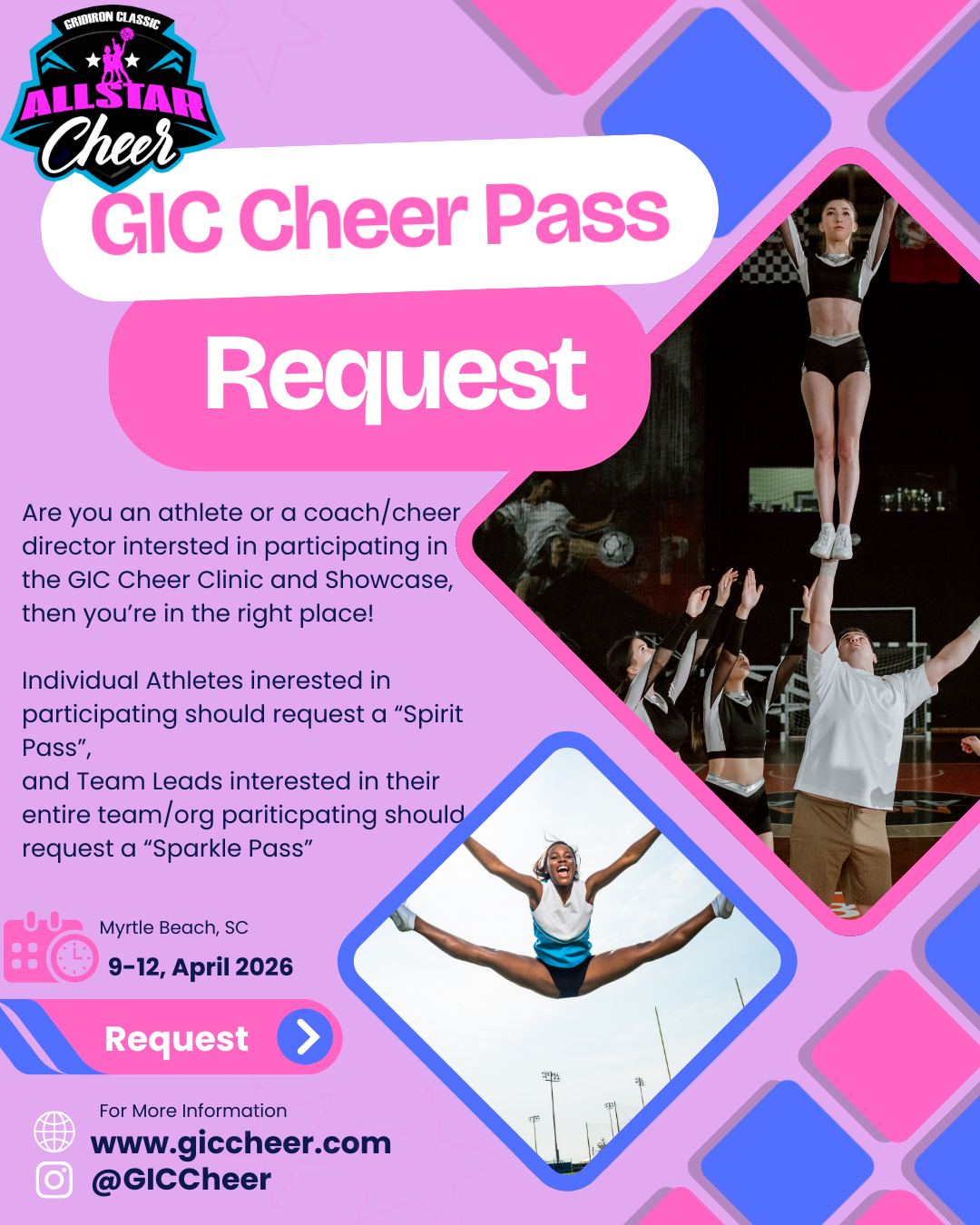 Request a Pass Today!