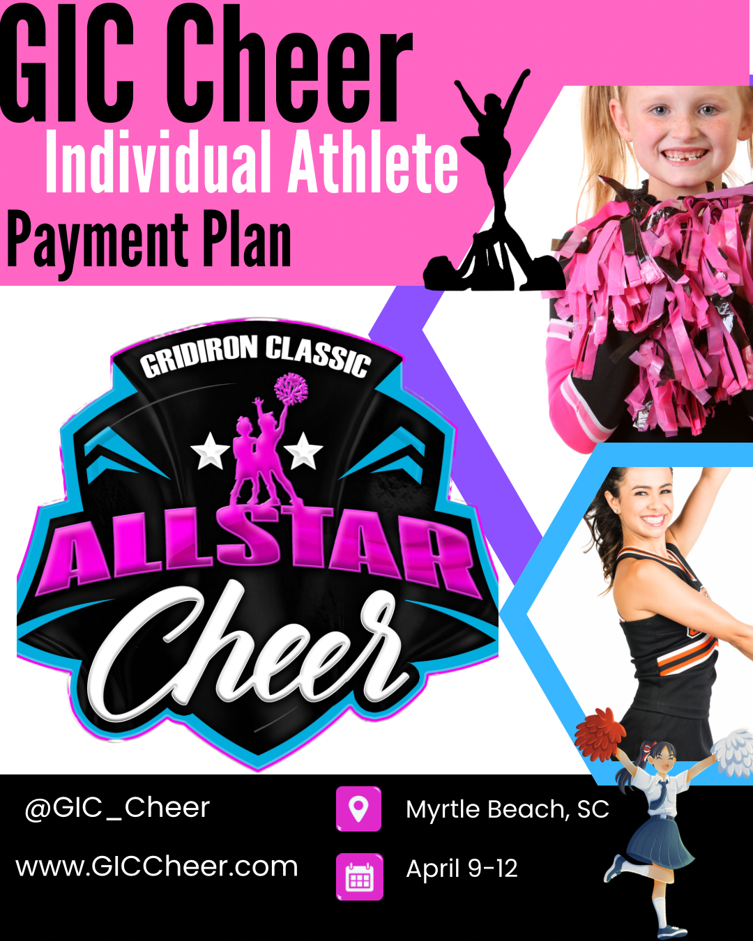 GIC Cheer Payment Plan