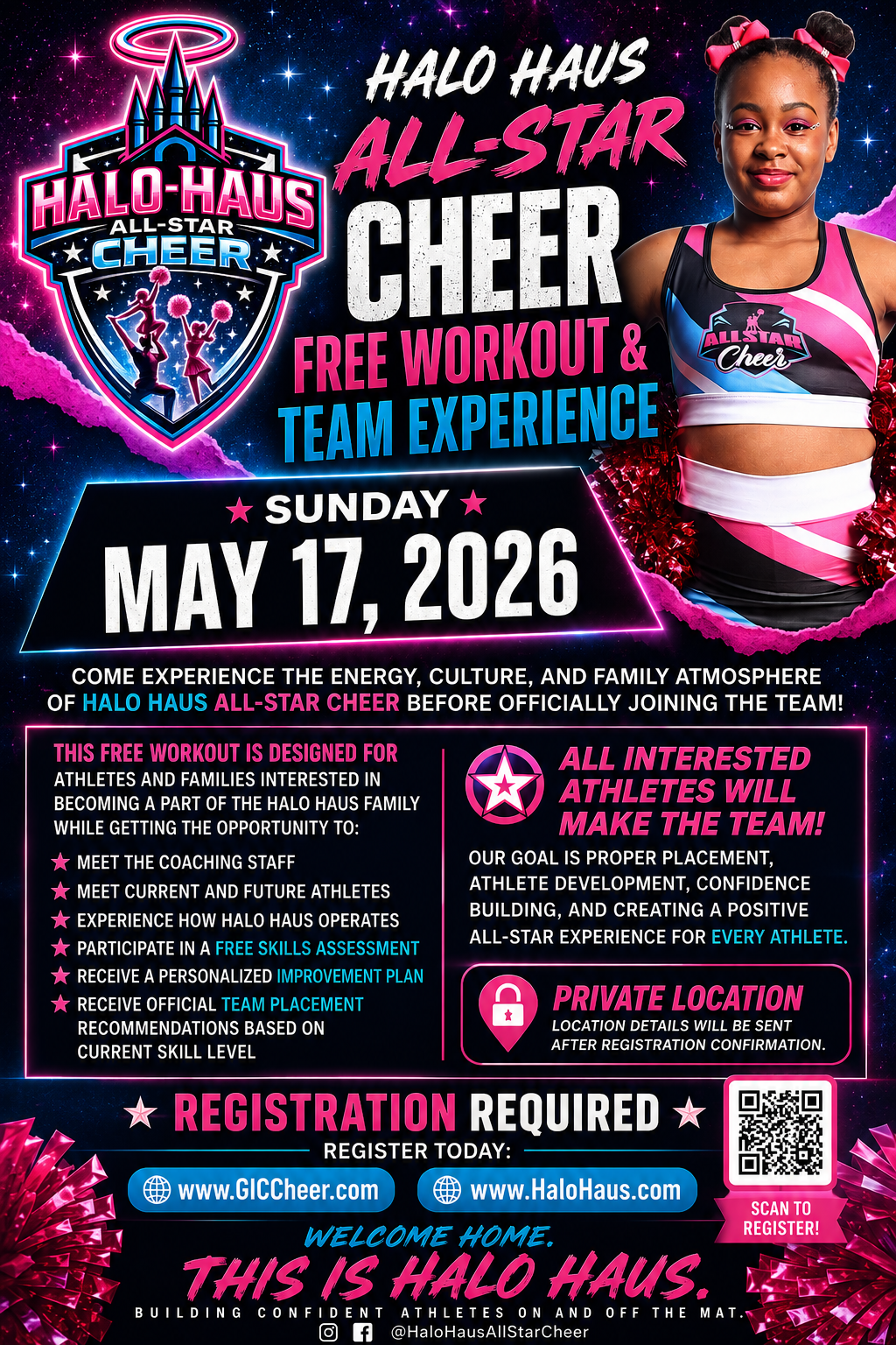 May 17, 2026 - Free Work Out