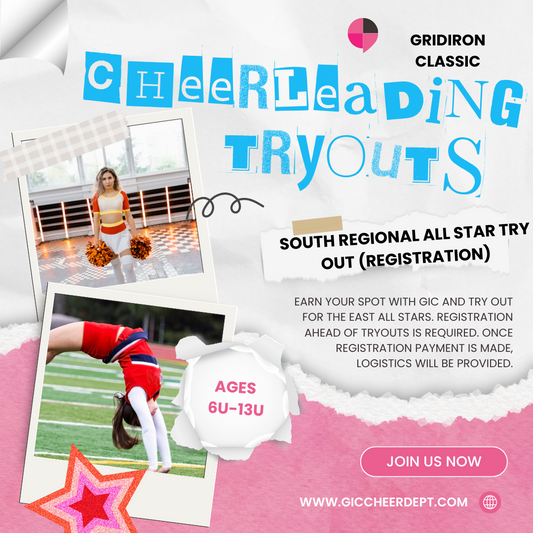 South All Star Cheer Try Out Registration