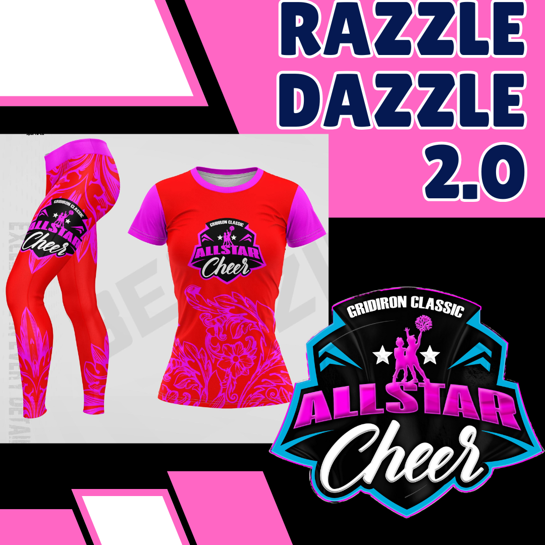 GIC Cheer 2-Piece Long Pant & T-Shirt Set