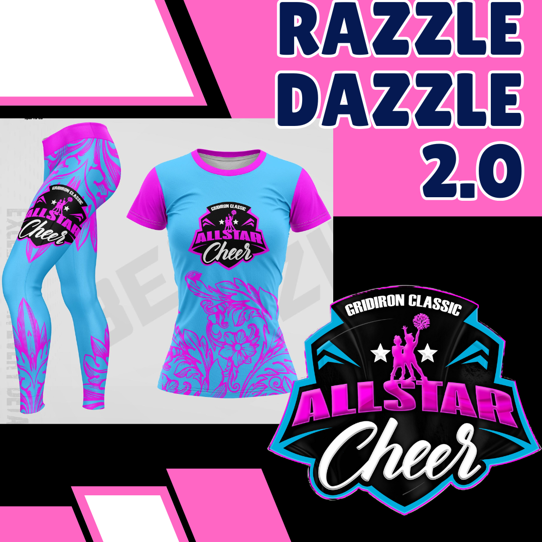 GIC Cheer 2-Piece Long Pant & T-Shirt Set