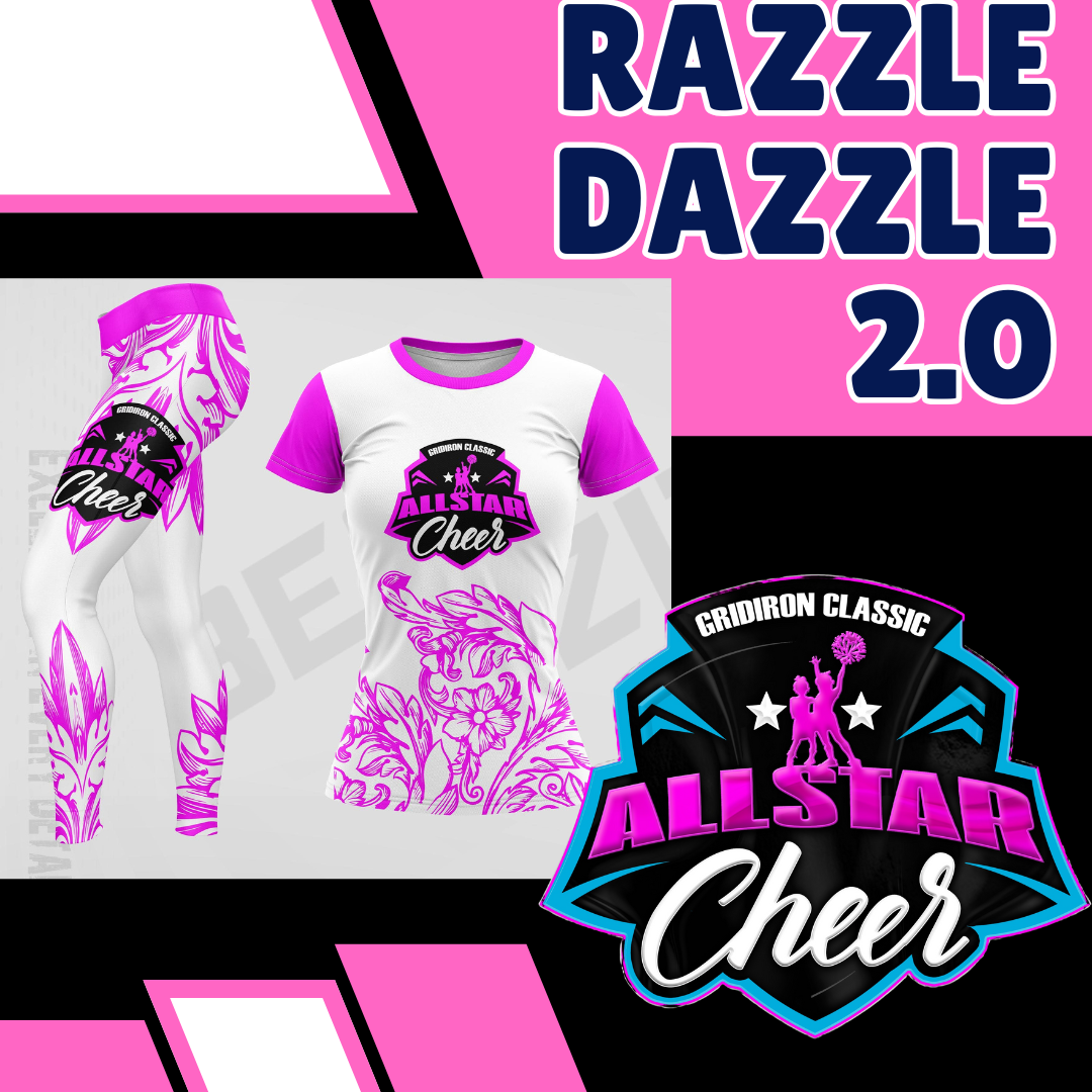 GIC Cheer 2-Piece Long Pant & T-Shirt Set