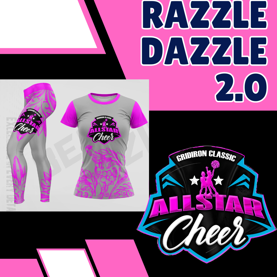 GIC Cheer 2-Piece Long Pant & T-Shirt Set