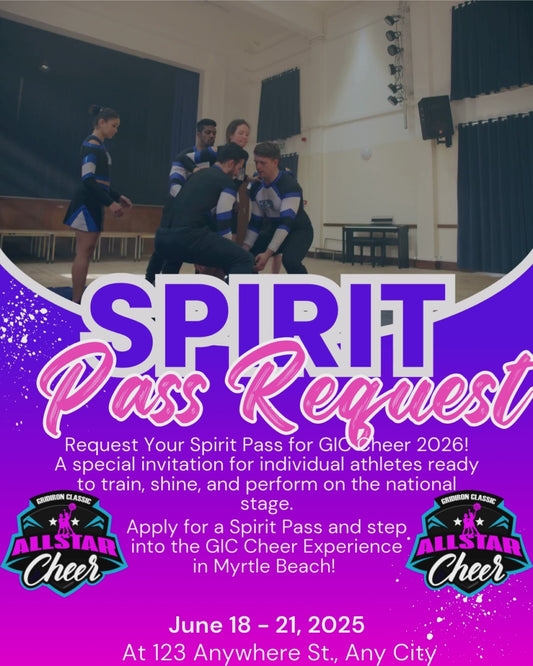 Spirit Pass Request