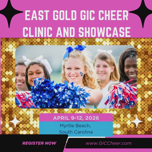 East Gold Cheer Clinic and Showcase (Individual Athlete Registration)